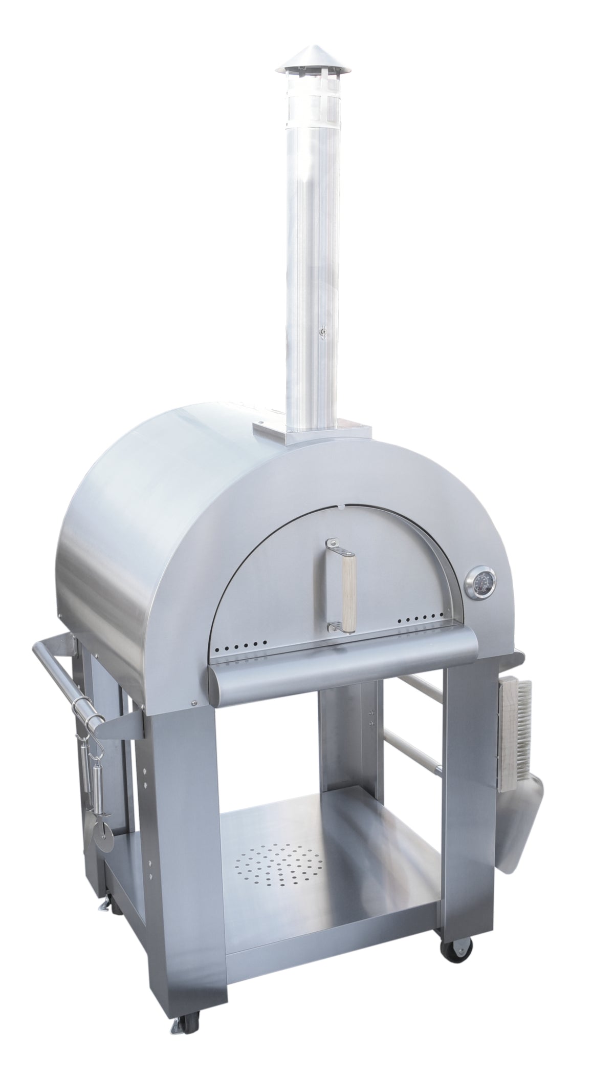 Kokomo 32-Inch Wood-Fired Pizza Oven with Cart