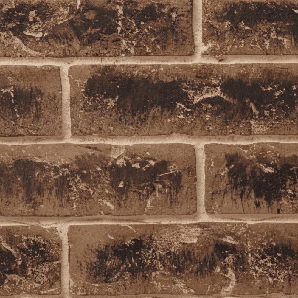 Majestic fireplace interior panel — representative brick or glass finish sample