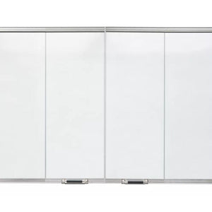 Majestic glass fireplace doors — representative design; size varies