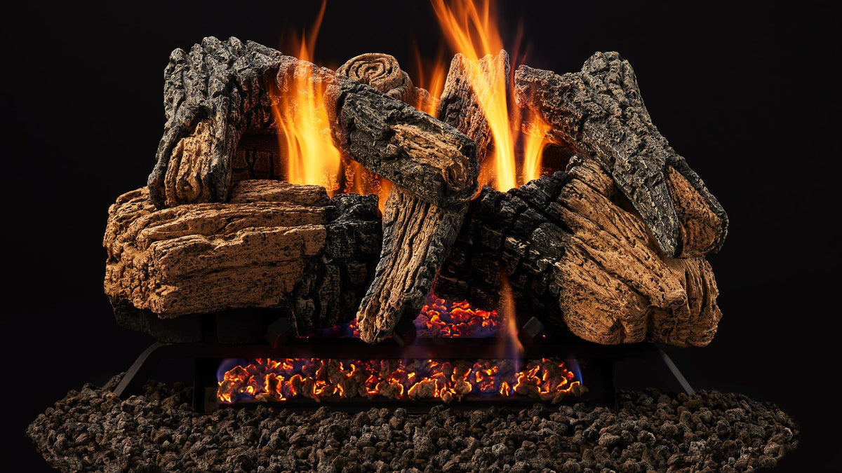 Majestic Duzy 3 Vented Gas Log Sets — DUZY3LS-30 reference image