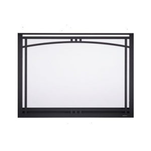Majestic Manor fireplace front — representative style; size varies