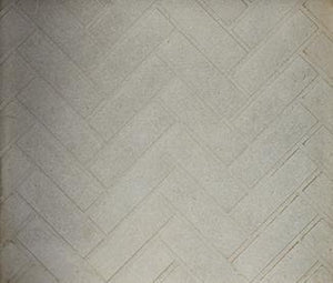 Majestic herringbone refractory panel — representative finish sample