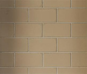 Majestic traditional refractory panel — representative finish sample