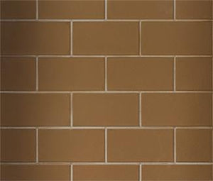 Majestic traditional refractory panel — representative finish sample