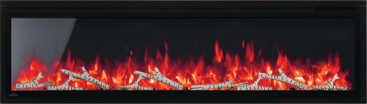 Napoleon Entice 60 NEFL60CFH-1 shown with optional birch logs