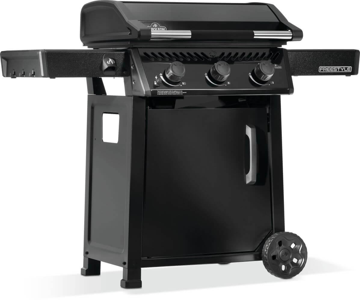 Napoleon Freestyle 24 gas griddle — Angled front view