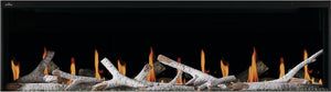 Napoleon Luminex 65 with optional black crystals and birch logs, sold separately