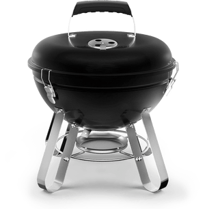 Napoleon NK14K-LEG-3 black charcoal grill – front view