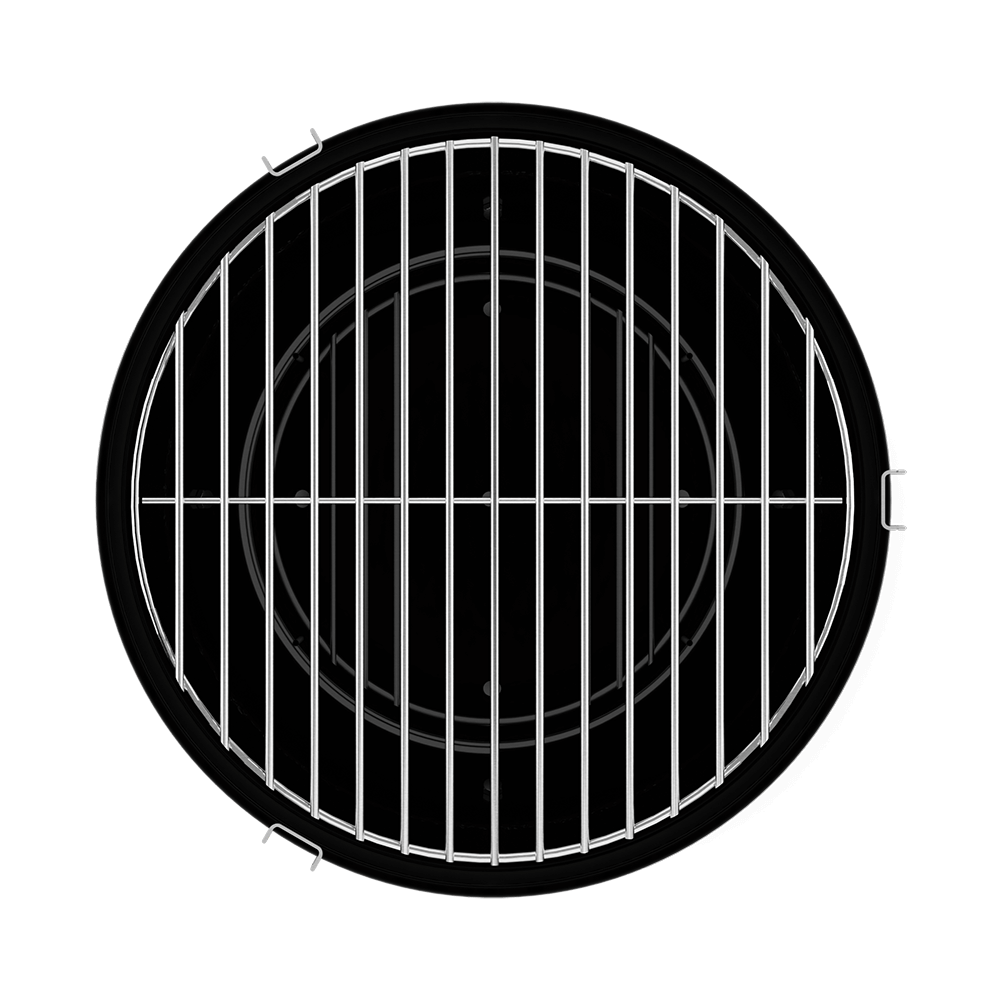 Napoleon NK14K-LEG-3 black charcoal grill – manufacturer product view 4