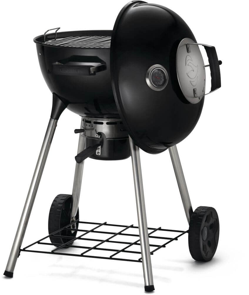 Napoleon NK18K-LEG-3 black charcoal grill – manufacturer product view 3