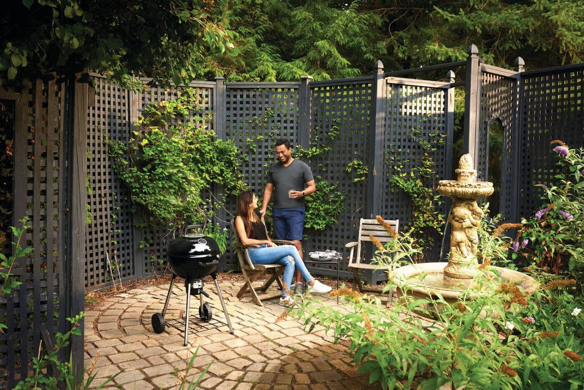 Napoleon NK18K-LEG-3 black charcoal grill – manufacturer product view 4