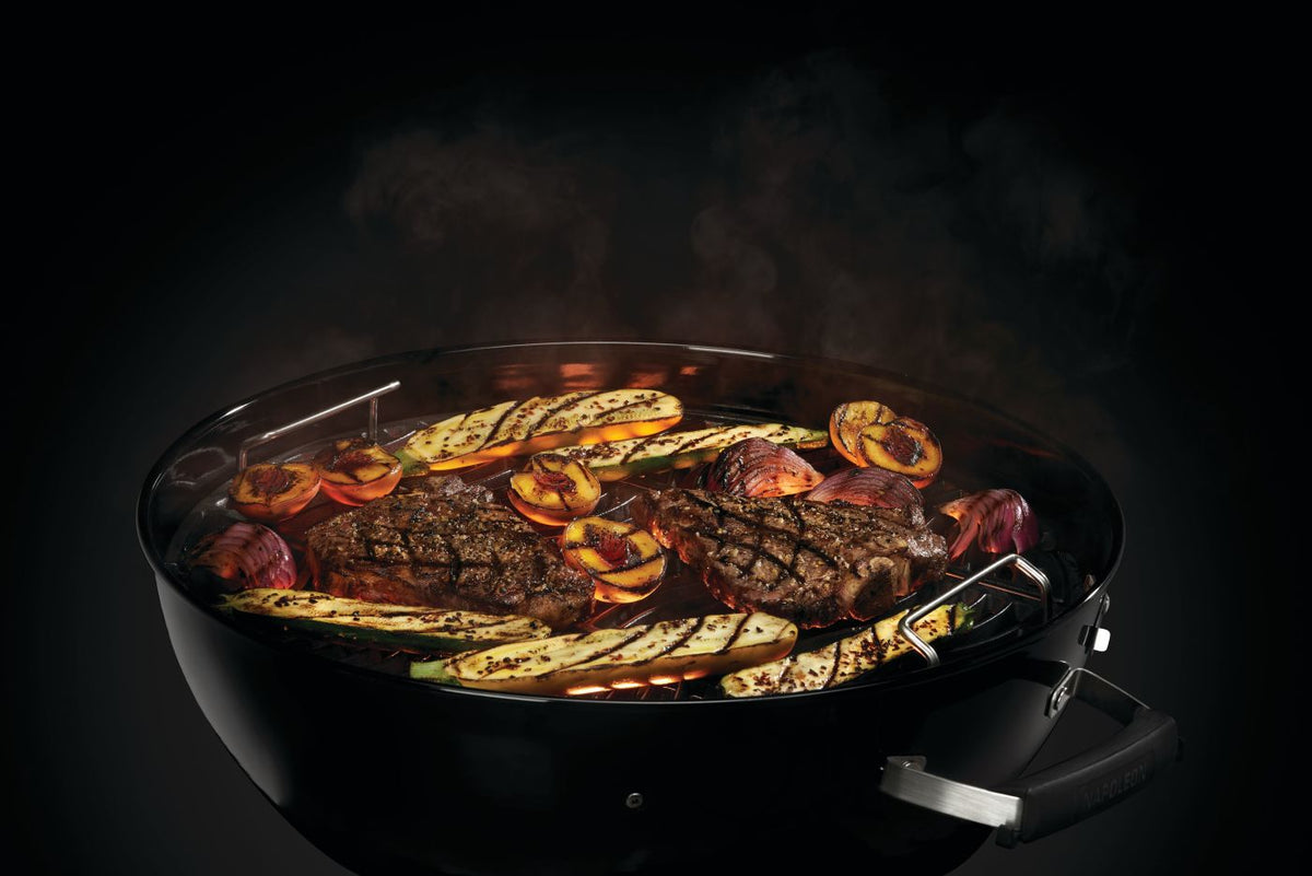 Napoleon NK18K-LEG-3 black charcoal grill – manufacturer product view 9