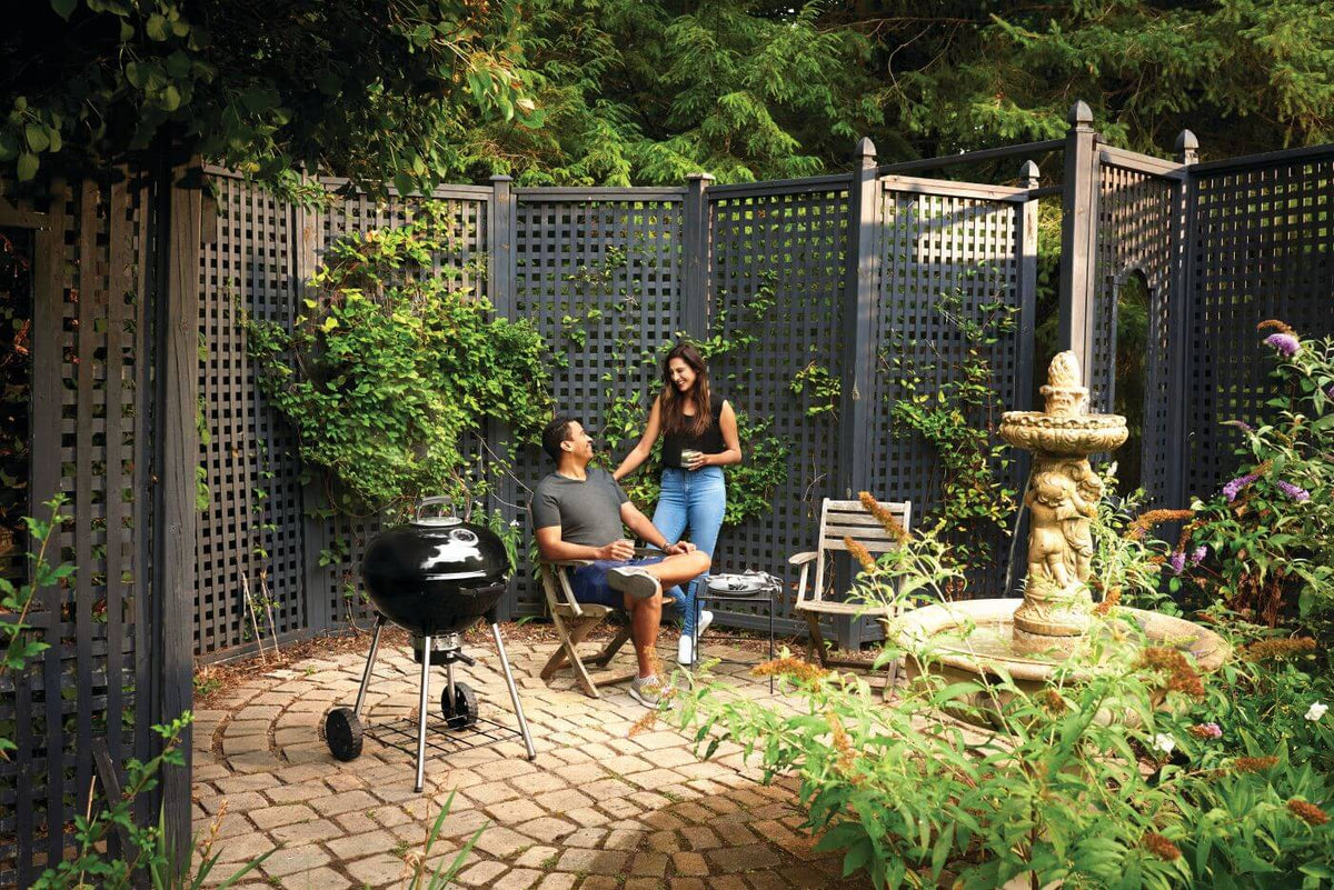 Napoleon NK22K-LEG-3 black charcoal grill – manufacturer product view 8