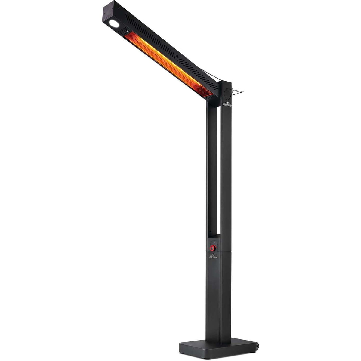 Napoleon NEOFV80IH Phantom Freestanding 1500W Electric Infrared Patio Heater - Angled - White Background