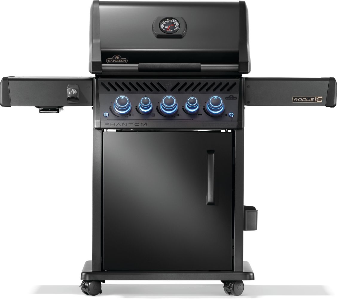 Phantom Rogue PRO-S 425 RSIB Propane Gas Grill - Matte Black — original official Napoleon product image, SKU RPS425RSIBPK-2-PHM