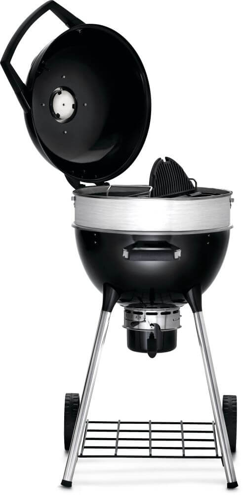 Napoleon PRO18K-LEG-3 black charcoal grill – manufacturer product view 5
