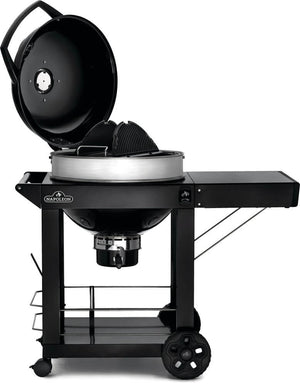 Napoleon PRO22K-CART-3 black charcoal grill – manufacturer product view 11
