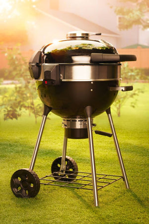Napoleon PRO22K-LEG-3 black charcoal grill – manufacturer product view 12
