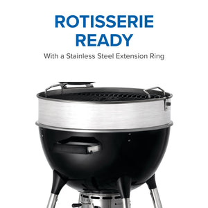 Napoleon PRO22K-LEG-3 black charcoal grill – manufacturer product view 6