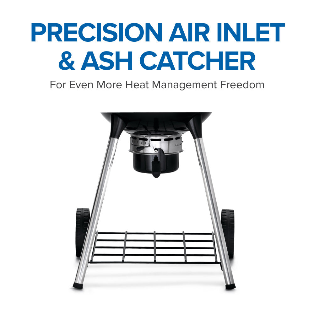 Napoleon PRO22K-LEG-3 black charcoal grill – manufacturer product view 9