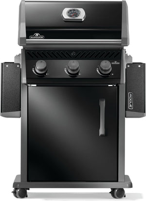Napoleon Rogue 425 Propane Gas Grill Black R425PK-2 shelves down