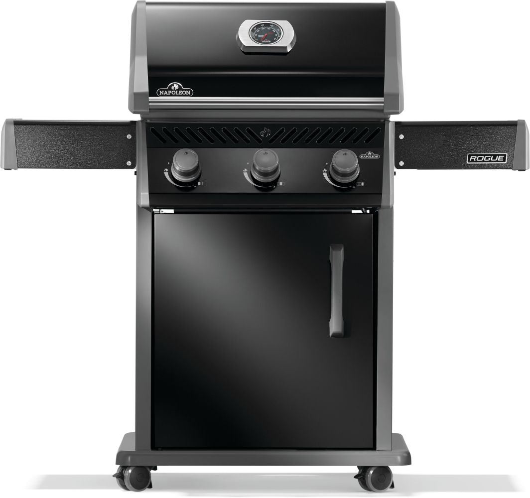 Rogue 425 Natural Gas Grill - Black, Stainless Steel Grids — original official Napoleon product image, SKU R425NK-2-SS