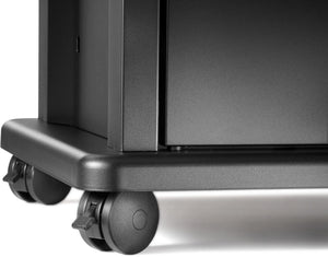 Napoleon Phantom Rogue PRO 30 griddle — Locking caster detail