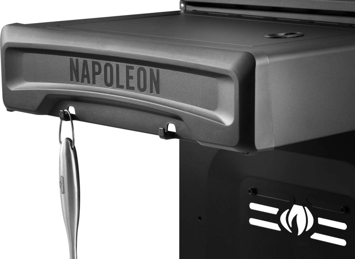 Napoleon Phantom Rogue PRO 30 griddle — Integrated tool hooks