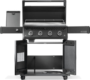 Napoleon Phantom Rogue PRO 30 griddle — Open cabinet and cooktop construction