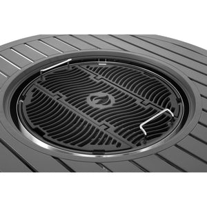 Napoleon surround tabletop and separately sold cooking grate detail