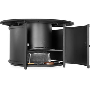 Napoleon table surround storage shelf; shown accessories sold separately