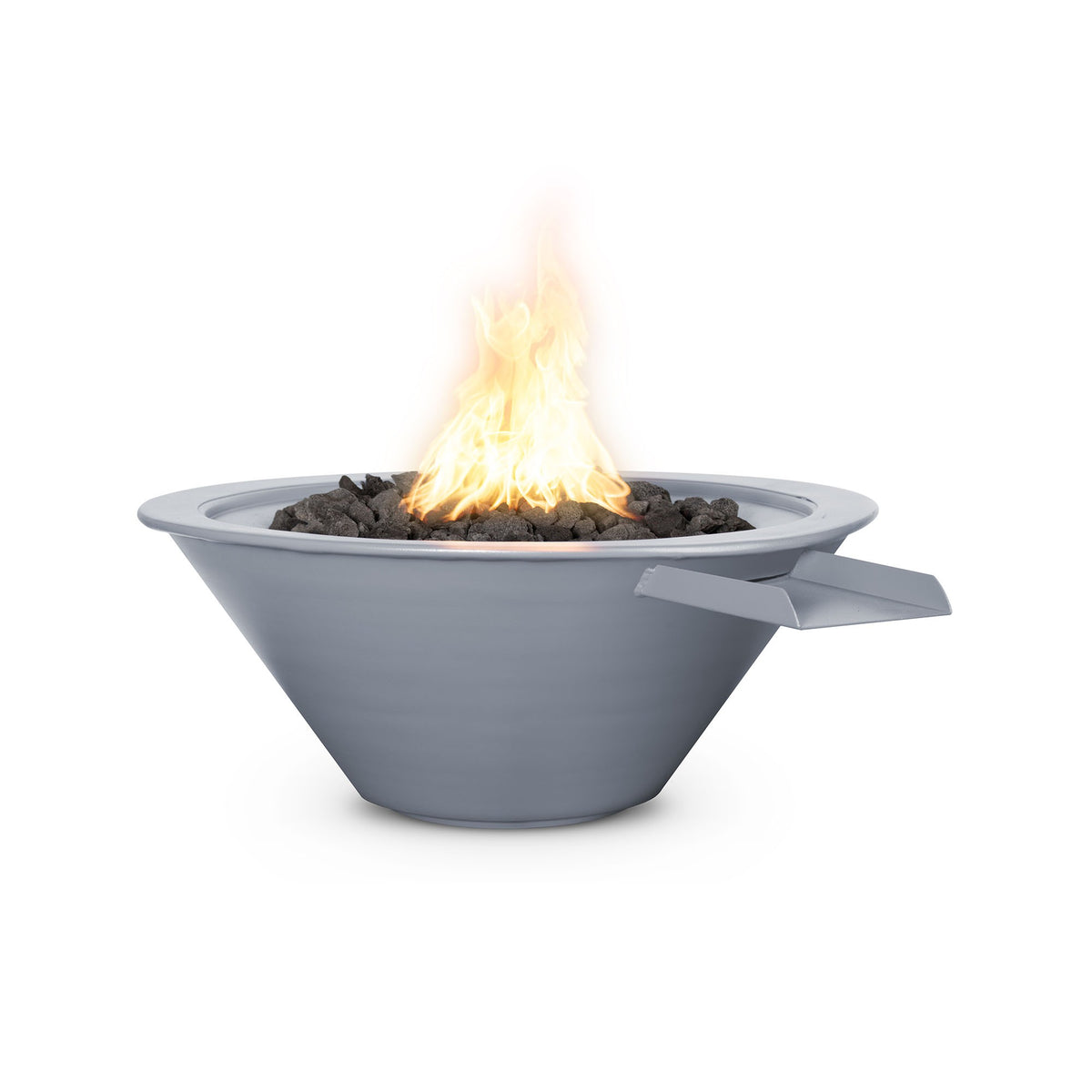The Outdoor Plus Cazo Powder Coated Fire and Water - gray