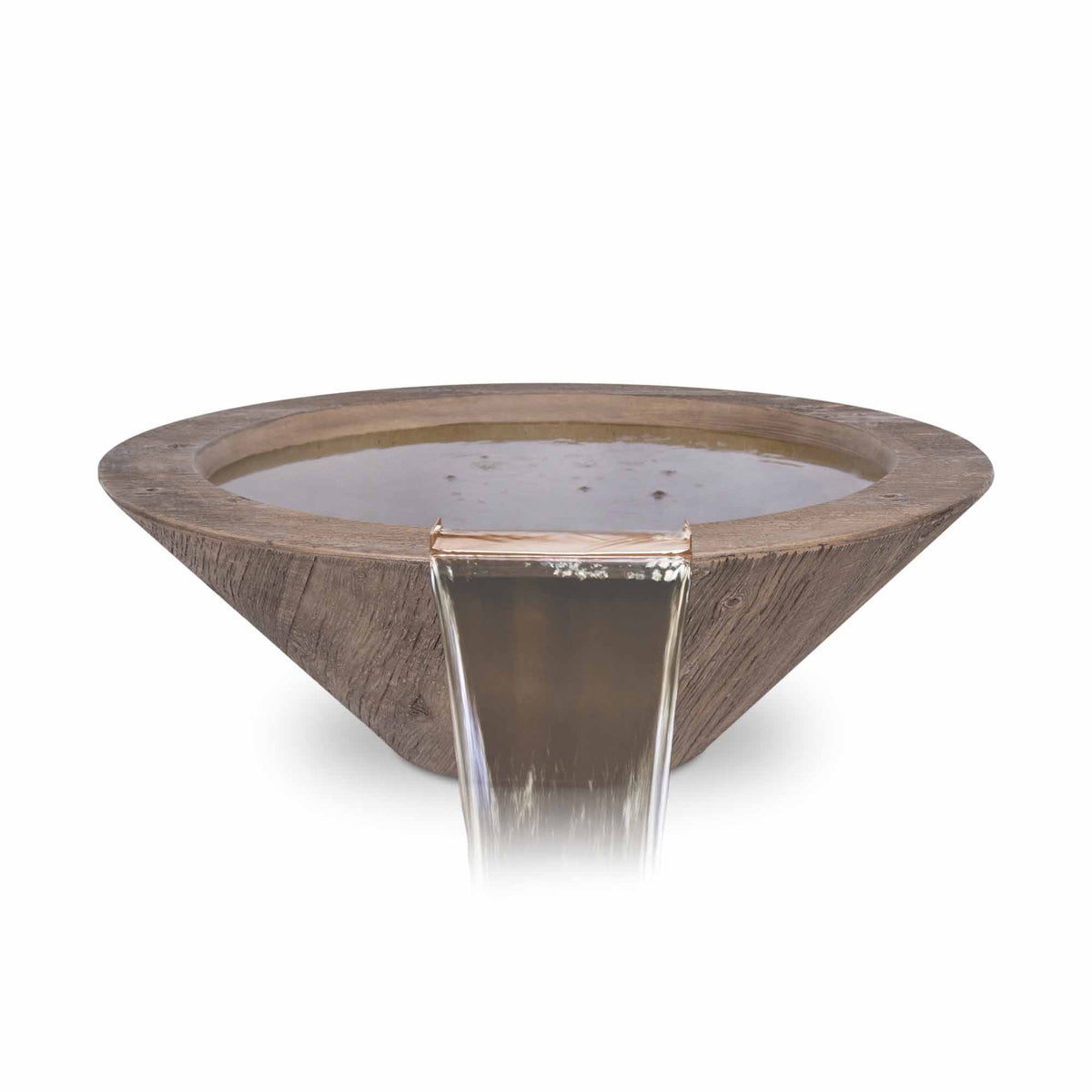 The Outdoor Plus Cazo Concrete Wood Grain Water - Oak
