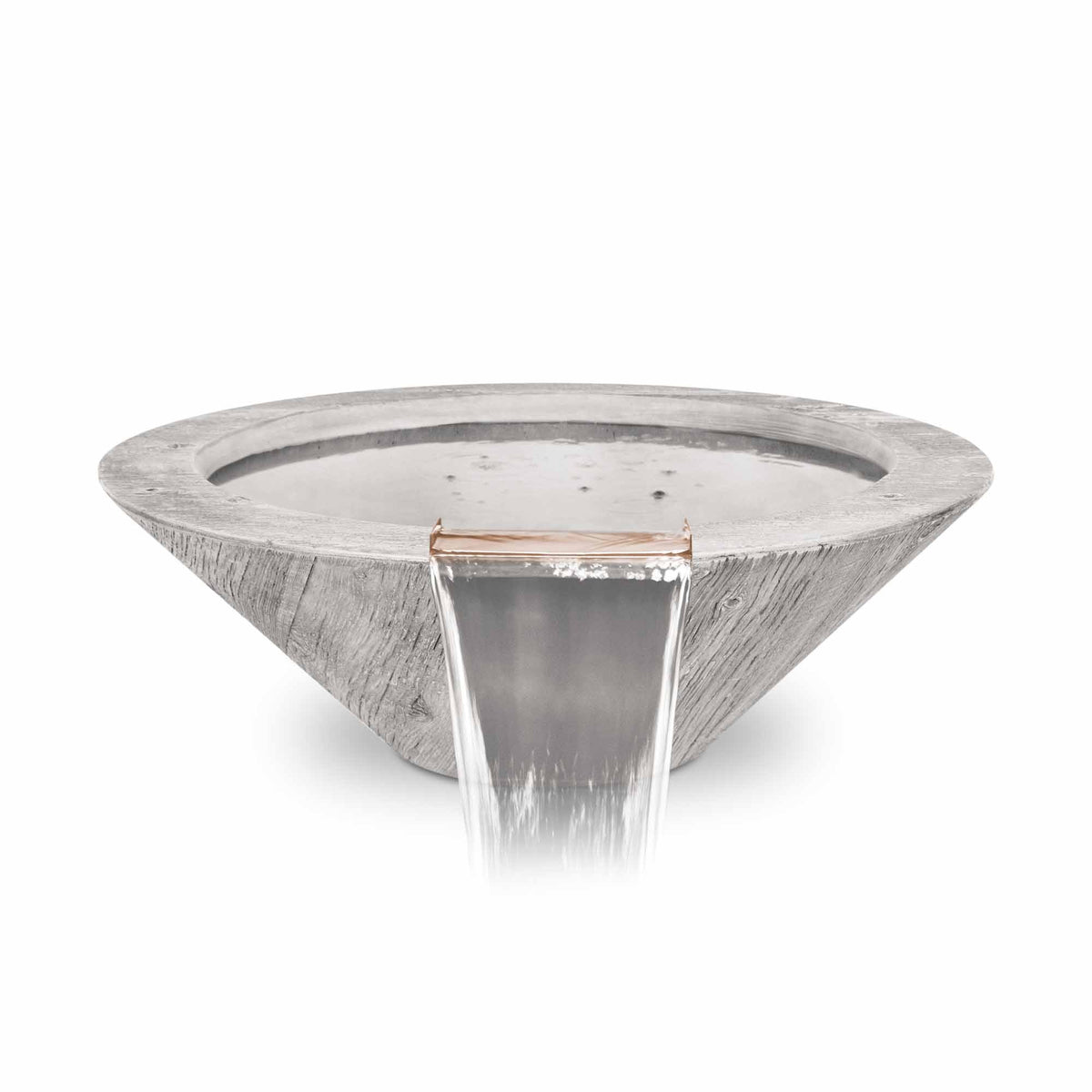 The Outdoor Plus Cazo Concrete Wood Grain Water - ivory