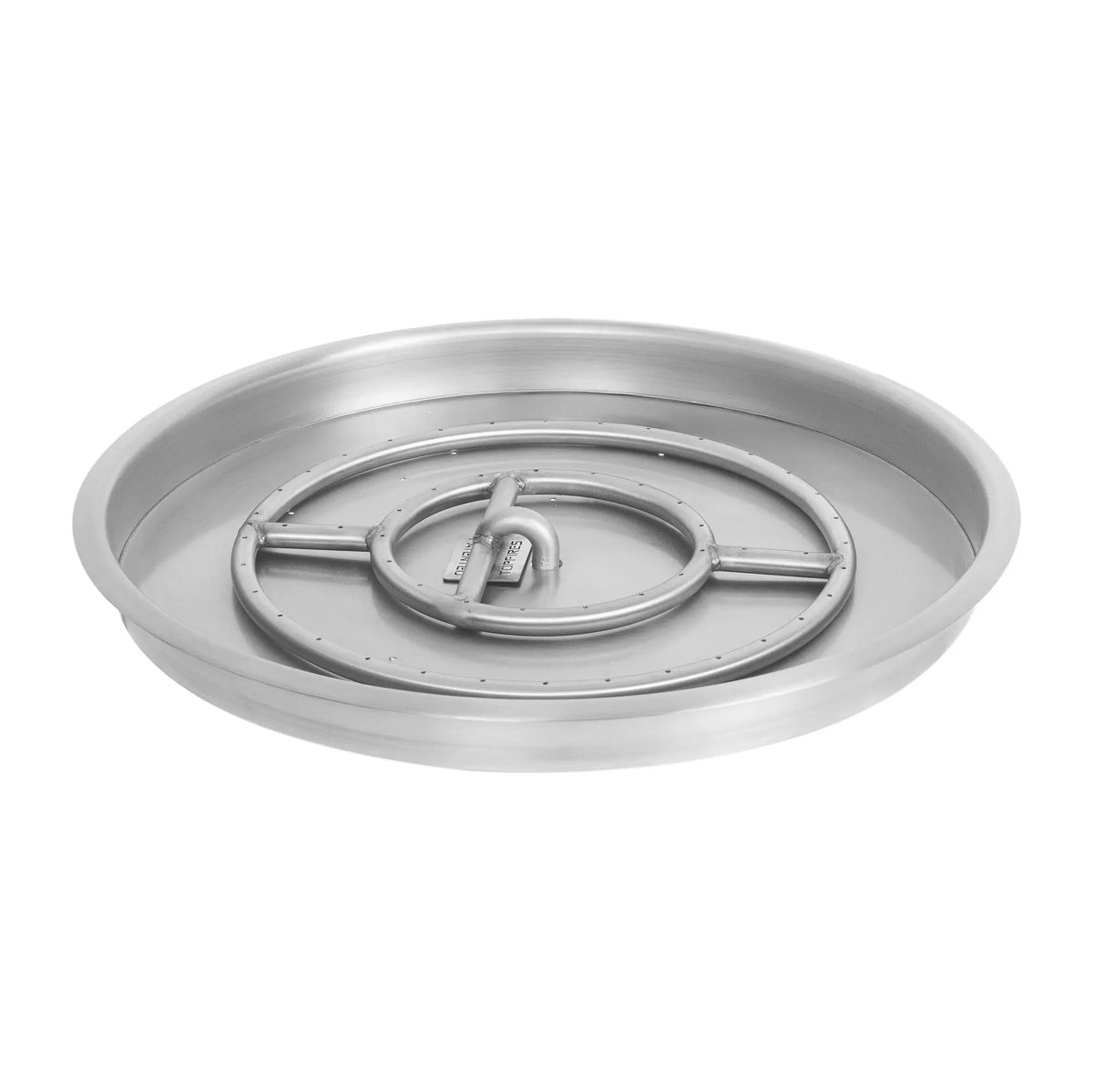 The Outdoor Plus Round Drop In Pan & Round SS Burner
