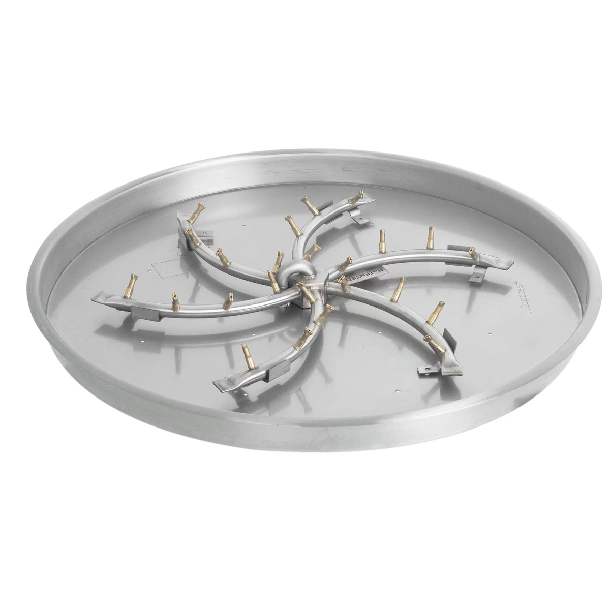 The Outdoor Plus Round Drop In Pan & Triple S Bullet Burner