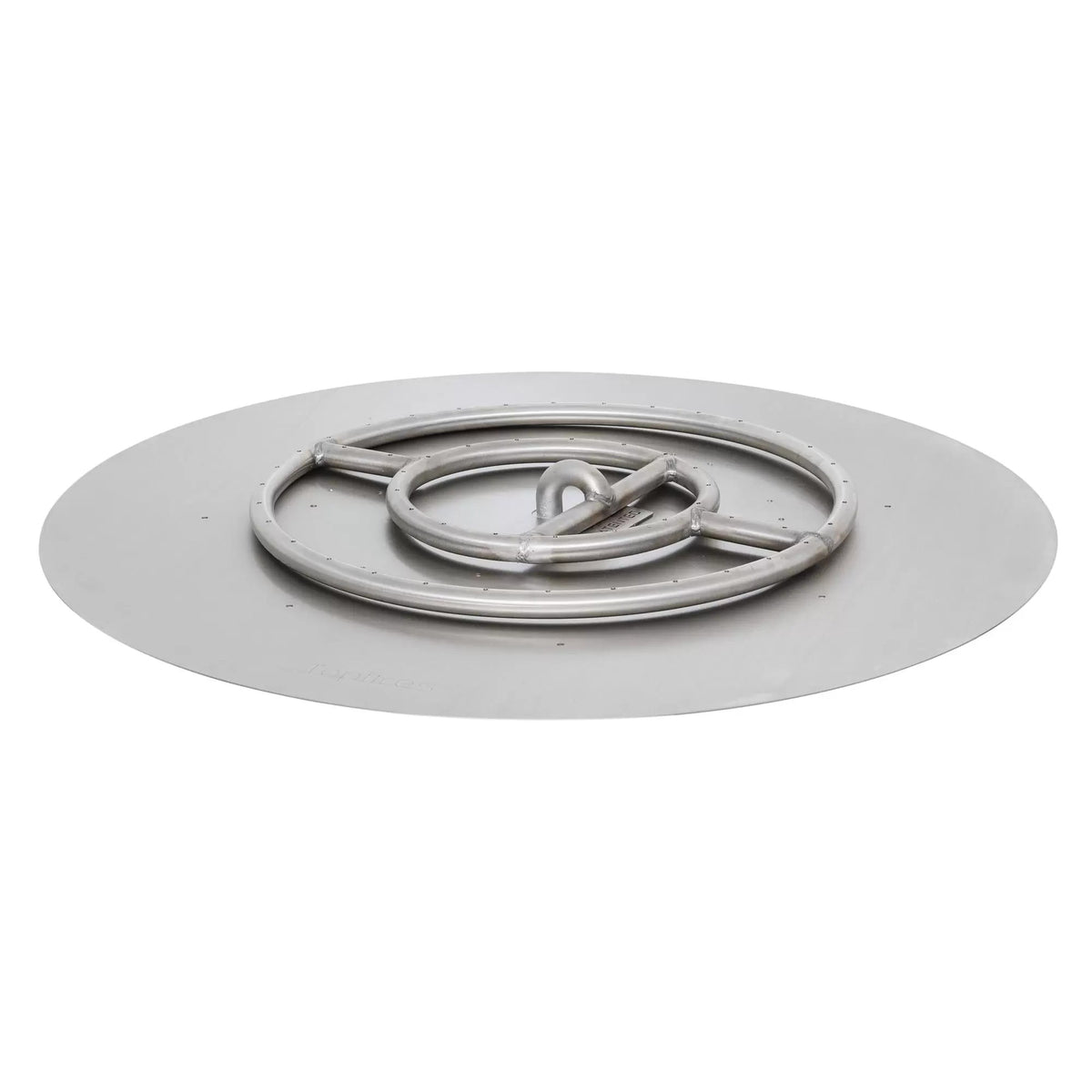 The Outdoor Plus Round Flat Pan & Round SS Burner