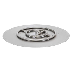 The Outdoor Plus Round Flat Pan & Round SS Burner