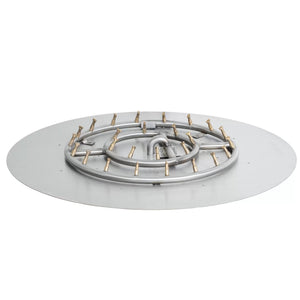 The Outdoor Plus Round Flat Pan & SS Round Bullet Burner