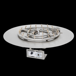 The Outdoor Plus Round Flat Pan & SS Round Bullet Burner - Image 2