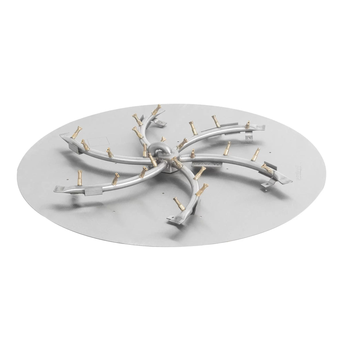 The Outdoor Plus Round Flat Pan & Triple S Bullet Burner