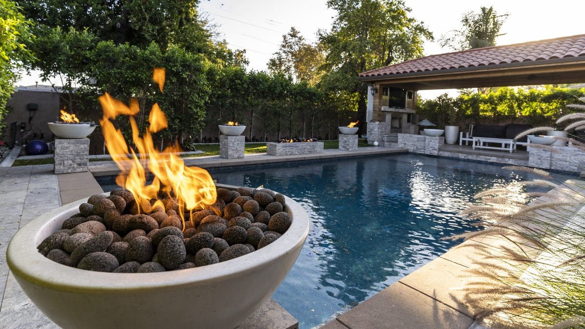 The Outdoor Plus Sedona GFRC Fire Pit - Narrow Ledge - Image 2