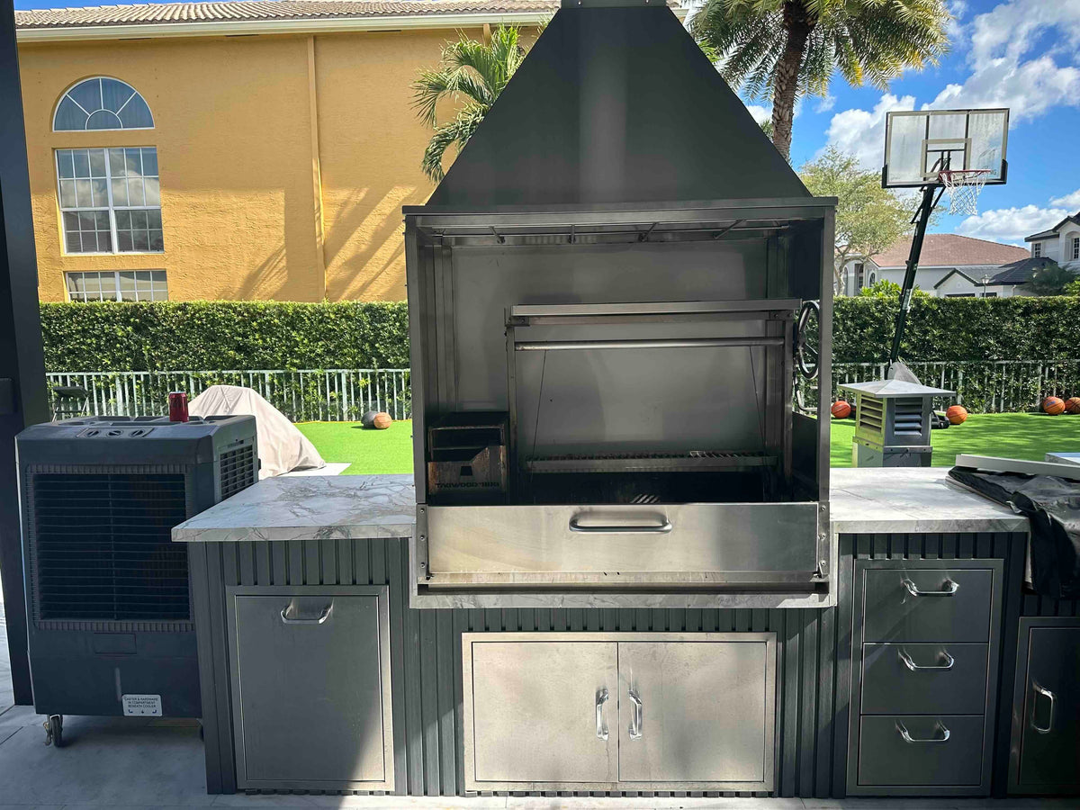 Tagwood BBQ ASH05 304 Stainless Steel Grill-Mounted Smoke Hood for BBQ05SS