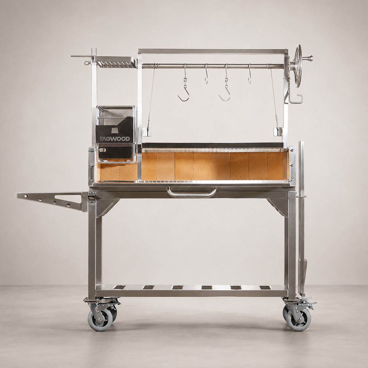 Tagwood BBQ BBQ03SS 304 Stainless Steel Argentine Santa Maria Grill