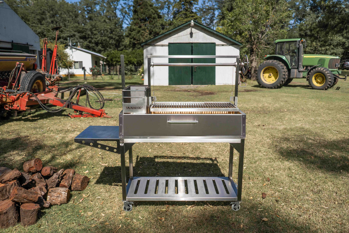 Tagwood BBQ BBQ03SS 304 Stainless Steel Argentine Santa Maria Grill