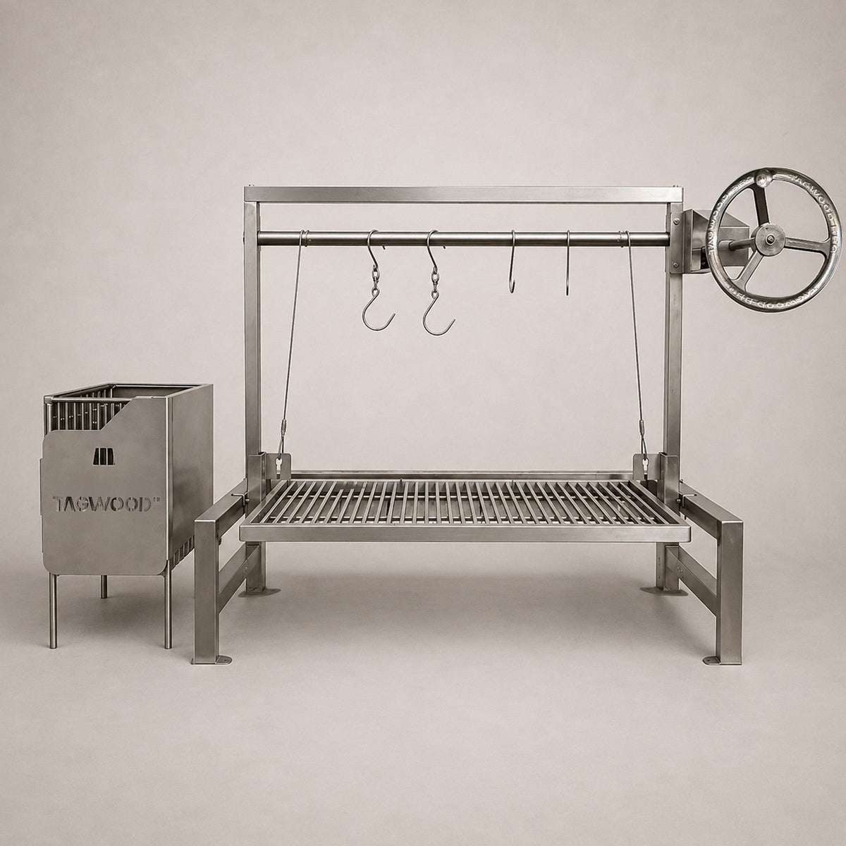 Tagwood BBQ BBQ09SS Argentine Santa Maria Grill Insert – Round or V-Shape Grates