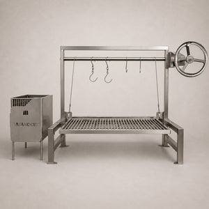 Tagwood BBQ BBQ09SS Argentine Santa Maria Grill Insert – Round or V-Shape Grates