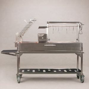 Tagwood BBQ BBQ26SS Freestanding Argentine Santa Maria Grill – 304 Stainless Steel
