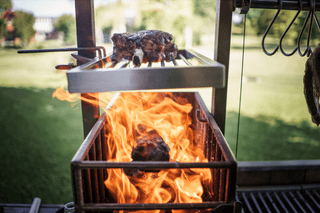 Tagwood BBQ BBQ55SS 304 Stainless Steel Height-Adjustable Secondary Grate