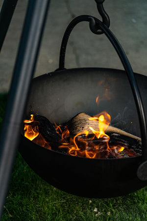 Cowboy Cauldron The Dude 24" Fire Pit & Grill – alternate product view 2